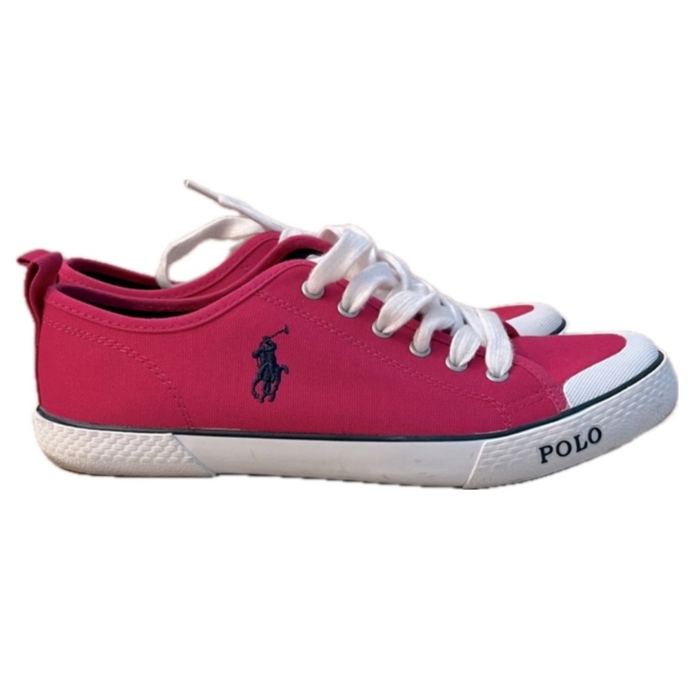 POLO RALPH LAUREN 7 pink sneakers barely worn